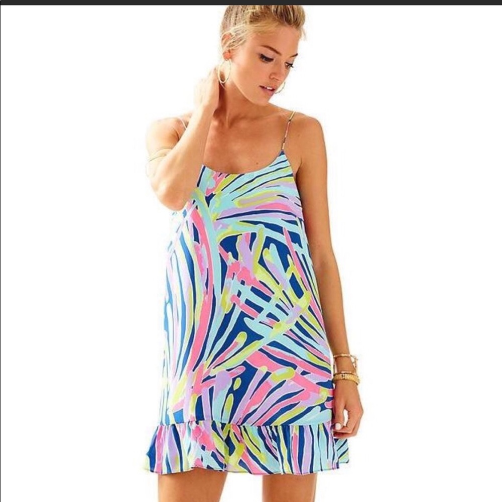 NWT Lilly Pulitzer Zanna Silk Dress Size XL